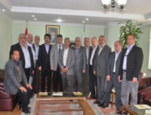 NEVDEF Başkanı Eren Gülşehir Belediye başkanını ziyaret etti