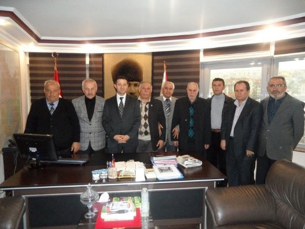 NEVDEF'ten Emniyet Müdürü Yaşar Çor'a ziyaret